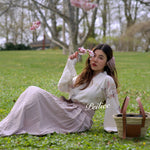 Get trendy with [SALE] Sakura Season Chinese HanFu Style Dress Set -  available at Peiliee Shop. Grab yours for $35 today!
