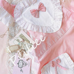 Get trendy with [2 weeks hand sewing time! ]Dolly heart apron -  available at Peiliee Shop. Grab yours for $29 today!