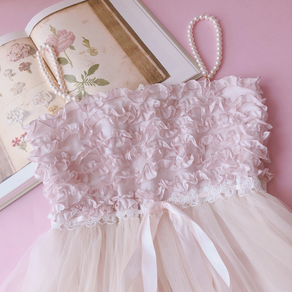 Get trendy with [Premium Selected] Limited Edition Le Flacon First Love Rose Lace Vintage Dress -  available at Peiliee Shop. Grab yours for $59.90 today!