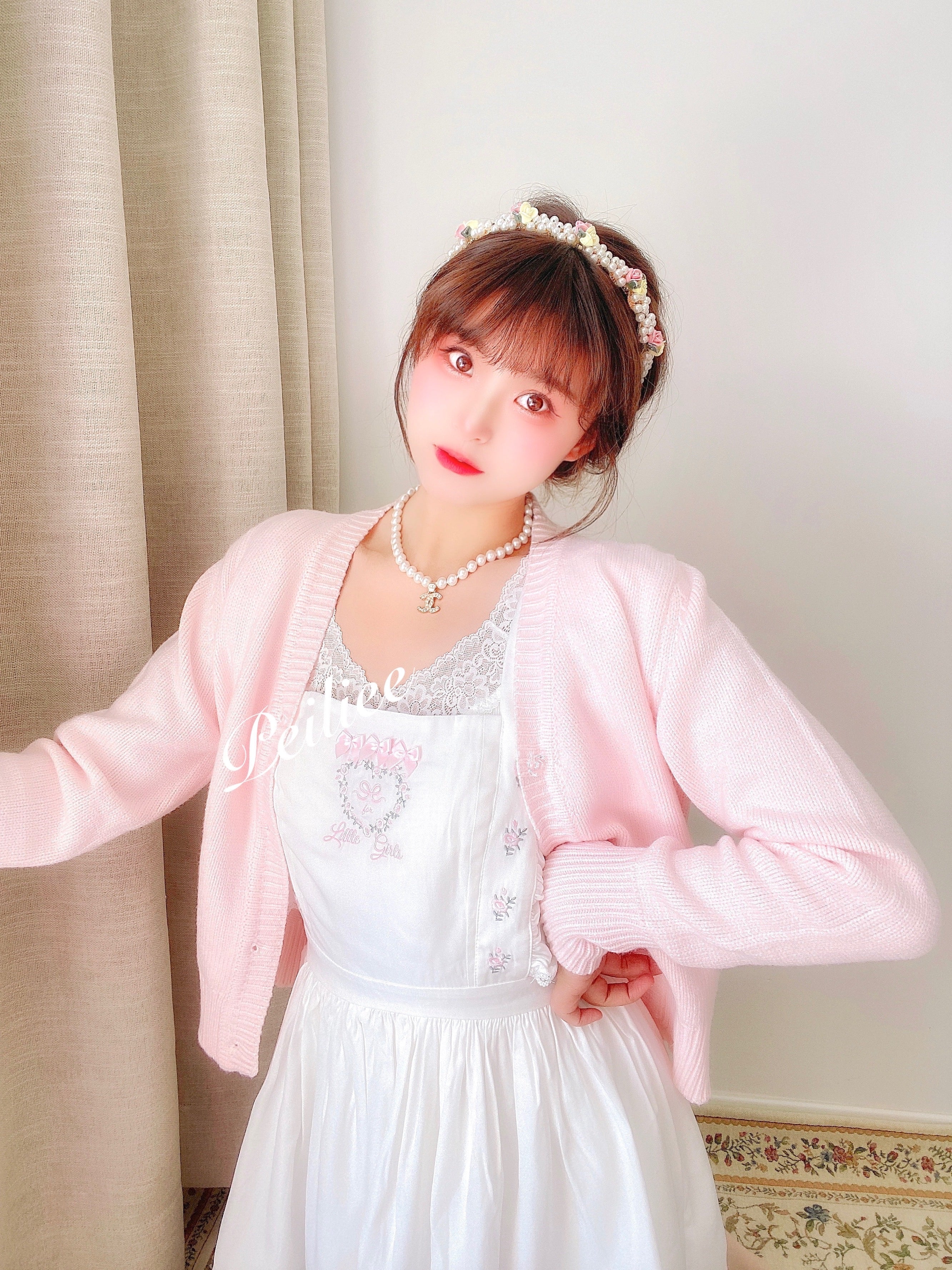 Get trendy with [Exclusive To PeilieeShop] Angel Doll Cotton dress -  available at Peiliee Shop. Grab yours for $39.90 today!