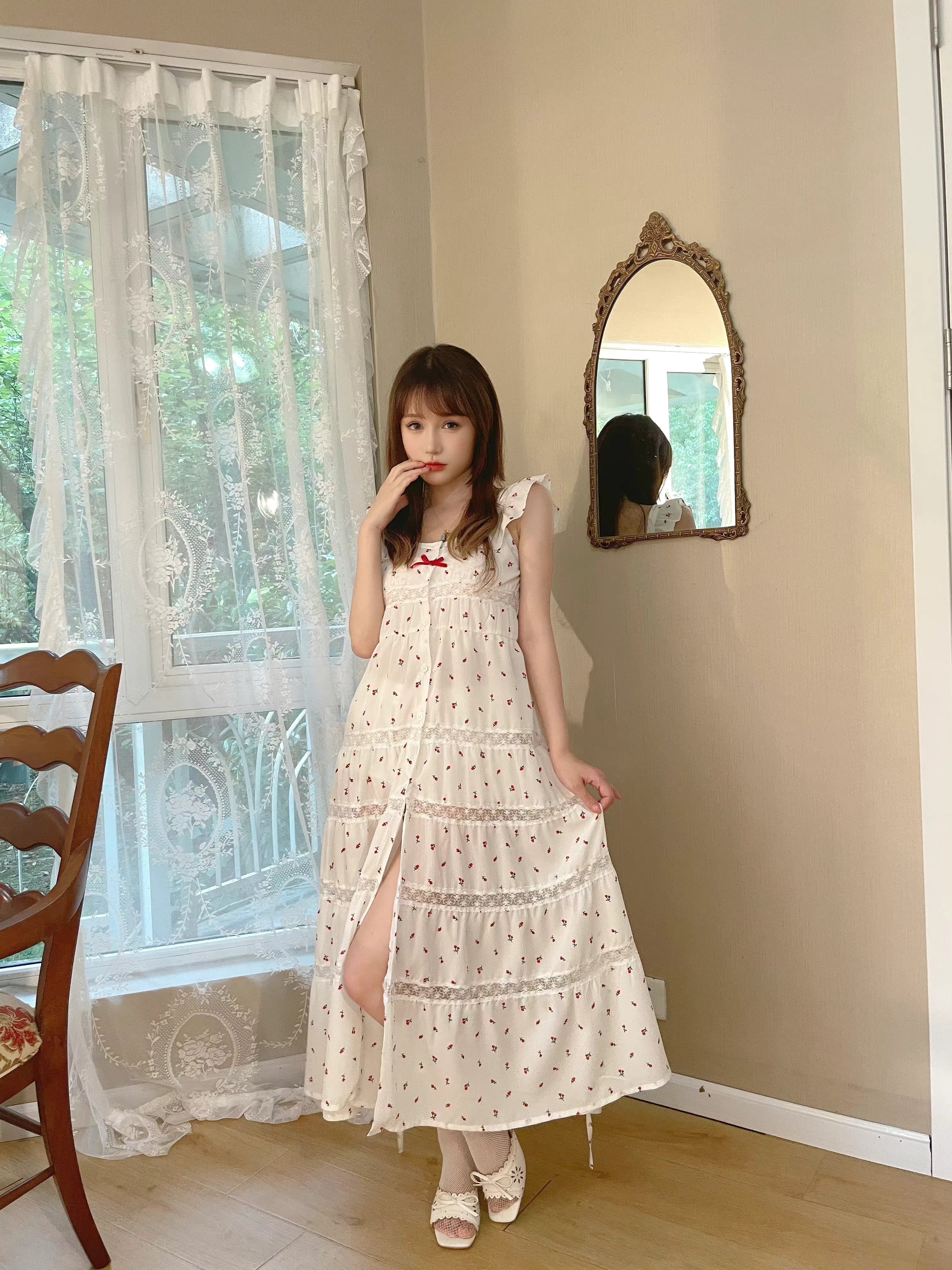 Get trendy with Summer holiday by the sea floral dress midi dress - Dresses available at Peiliee Shop. Grab yours for $36 today!