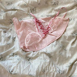 Get trendy with [Handmade] The Pink Rose Lace Corset -  available at Peiliee Shop. Grab yours for $39.90 today!