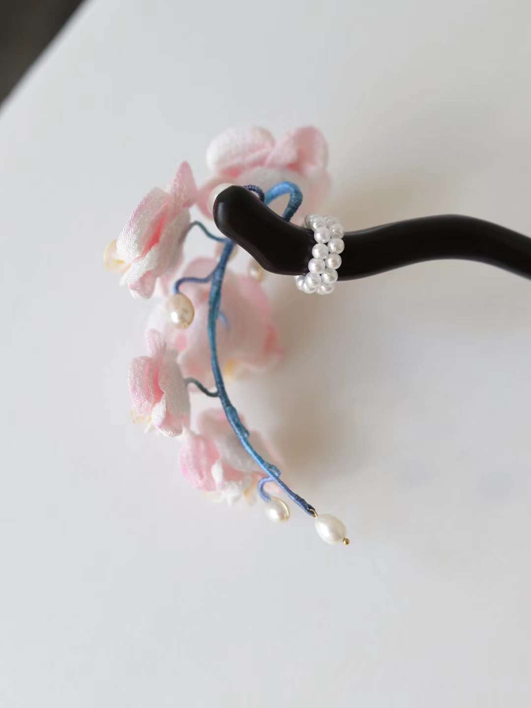 Get trendy with [Handmade] Japanese Silk Flower Hairpin -  available at Peiliee Shop. Grab yours for $138 today!