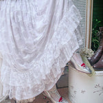 Get trendy with [Premium Selected] The Stray Canaries Lavender Lace OP Le Flacon -  available at Peiliee Shop. Grab yours for $149 today!