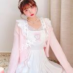Get trendy with [Exclusive To PeilieeShop] Angel Doll Cotton dress -  available at Peiliee Shop. Grab yours for $39.90 today!
