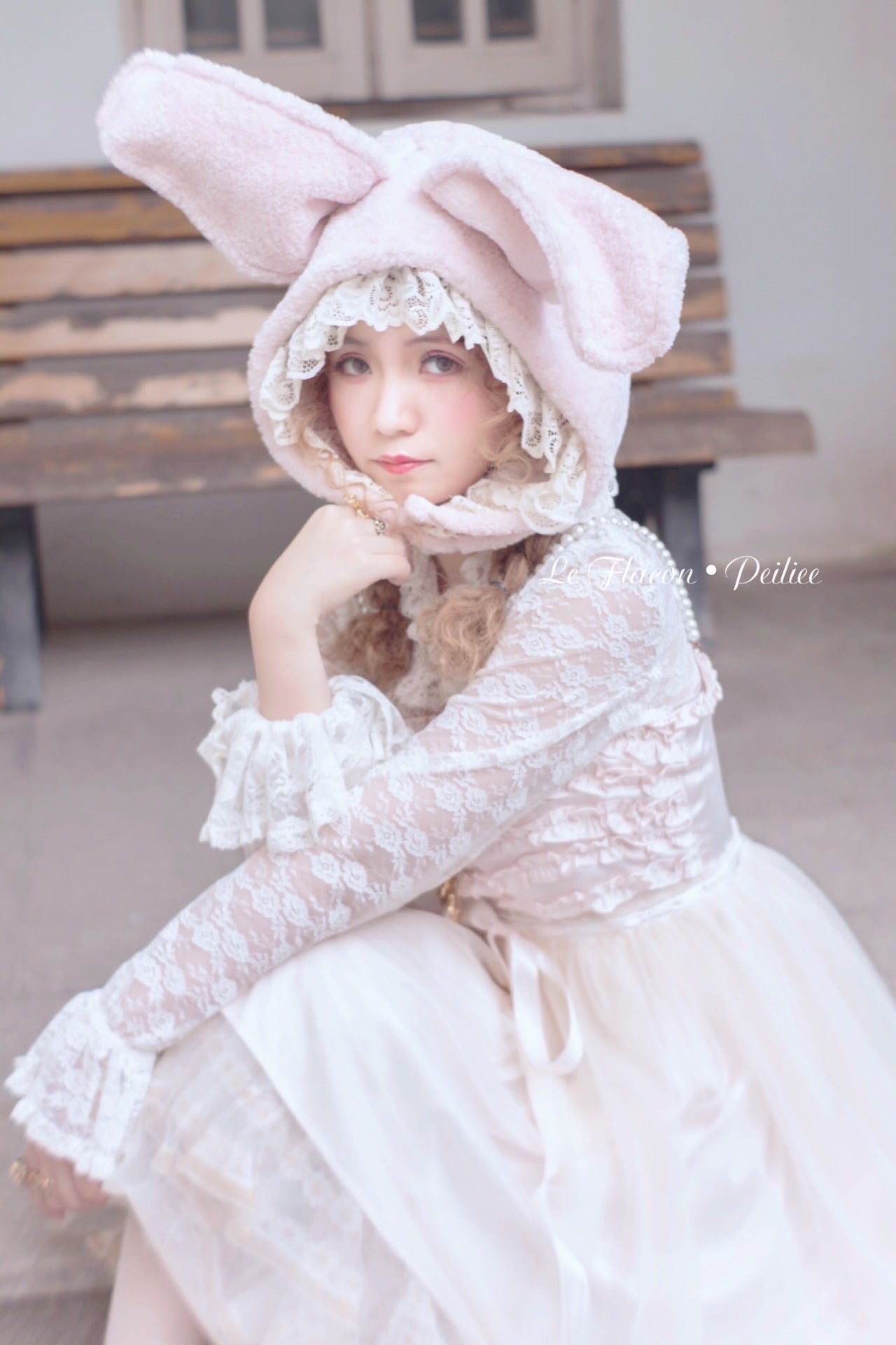 Get trendy with [Premium Selected] Limited Edition Le Flacon First Love Rose Lace Vintage Dress -  available at Peiliee Shop. Grab yours for $59.90 today!