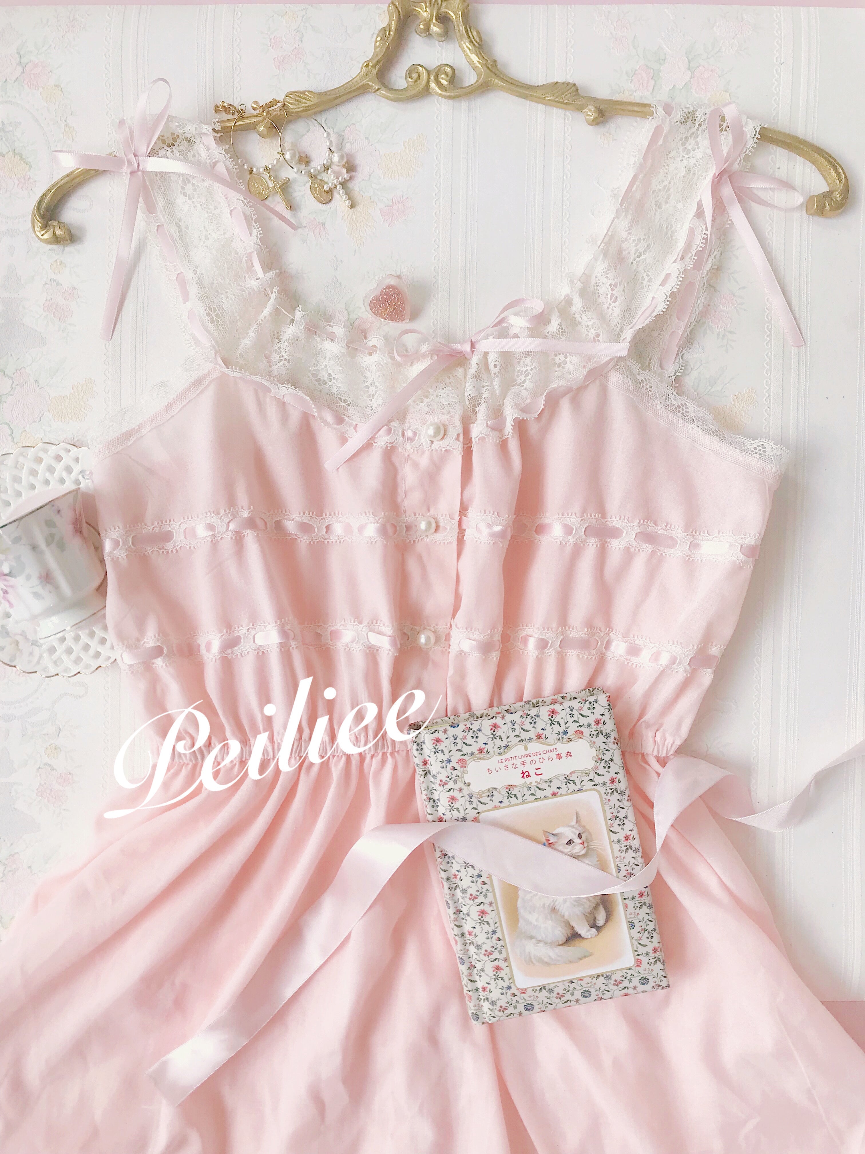 Get trendy with [Peiliee 4 Years Anniversary] Rose Garden Dress -  available at Peiliee Shop. Grab yours for $55 today!